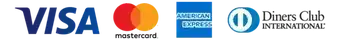 Tarjetas de crédito aceptadas